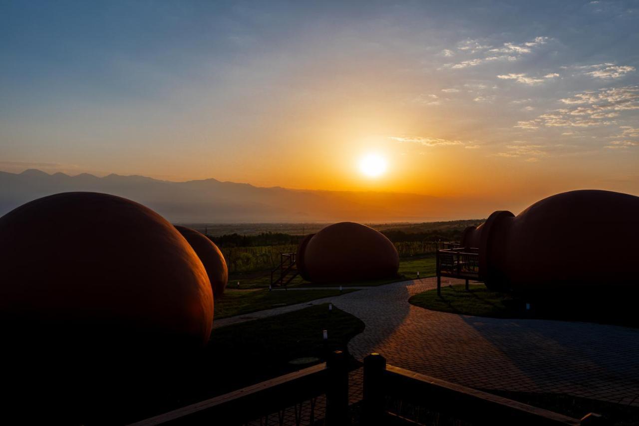 Hotel Qvevrebi Telavi Esterno foto